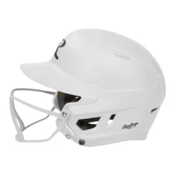 Rawlings MACH HI-VIZ MATTE W/VIZS | WHITE -Paragon Sports On Sale 64771 65 MCHVIZS MAT WHITE 3